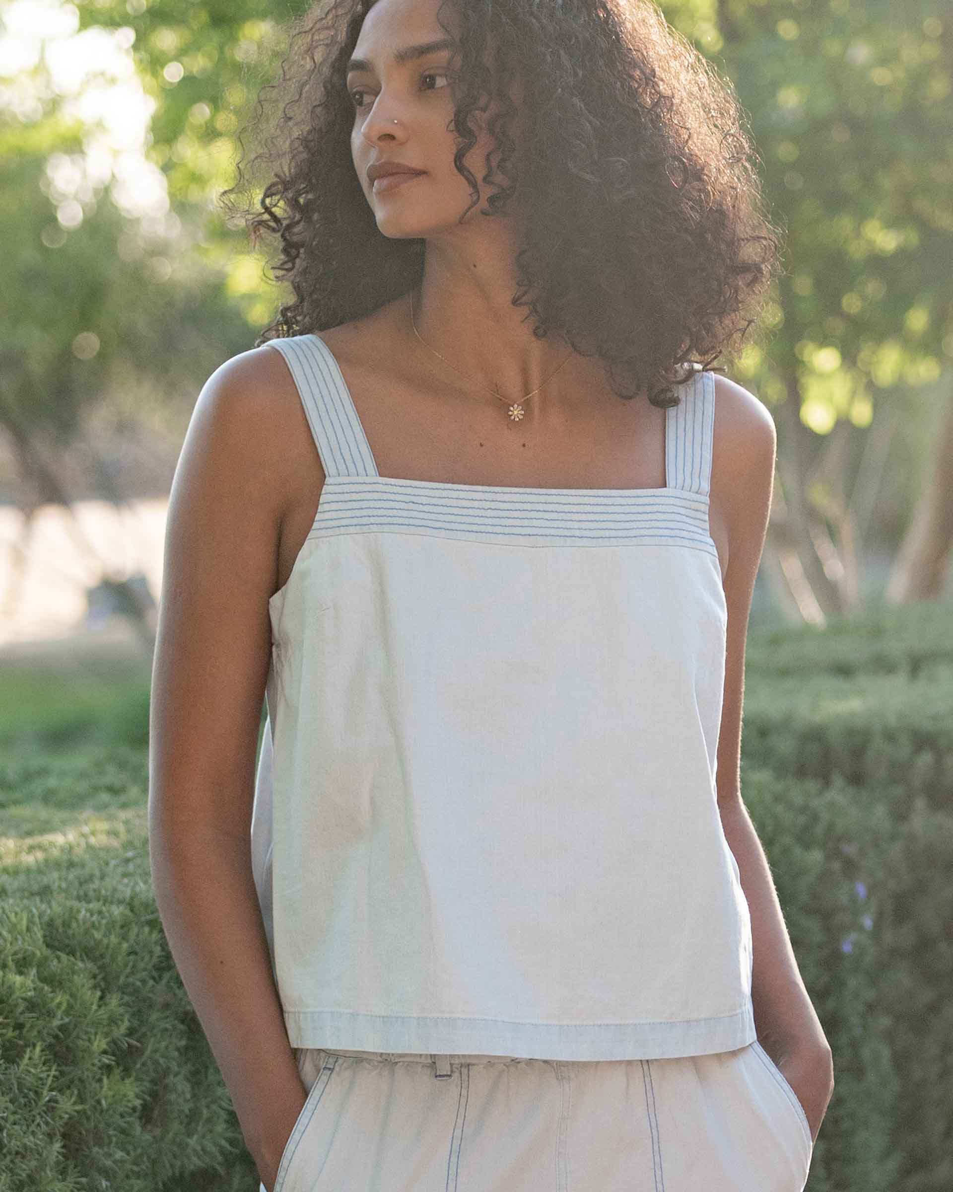 Jolie Square Neck Tank