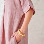 Women's Light Pink Maxi Kaftan Coverup Dress