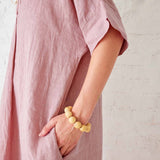 Women's Light Pink Maxi Kaftan Coverup Dress