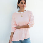 Women's Light Pink Oversized Pullover