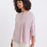 Women's Light Pink Oversized Sweater