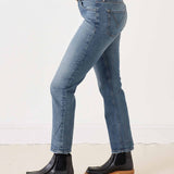 Women's Light Wash Straight Leg Jeans