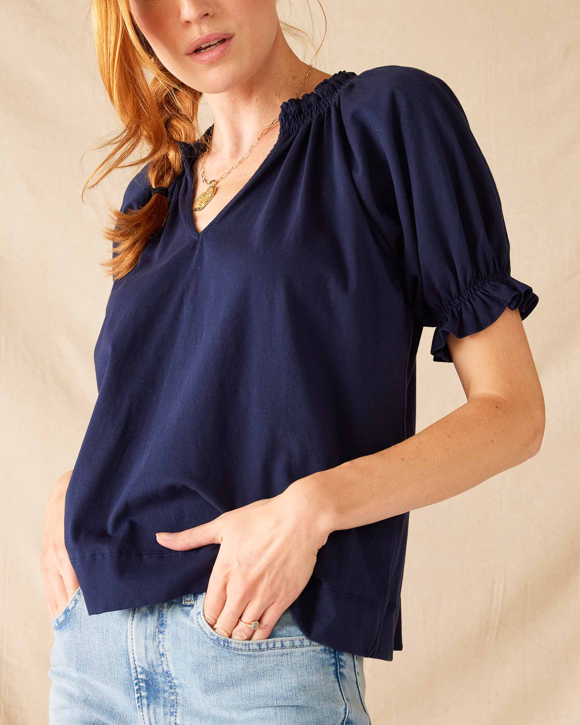 Pisco Ruffle Tee