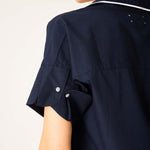 Women's Navy Short Sleeve Top