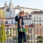 Women's Navy Wide Leg Flowy Pants