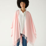 Women's One Size Light Pink Travel Wrap Front View