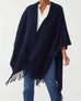 Women's One Size Navy Travel Wrap Chest View
