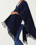 Women's One Size Navy Travel Wrap Side View