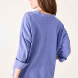 Women's One Sized Purple Cuff Tee