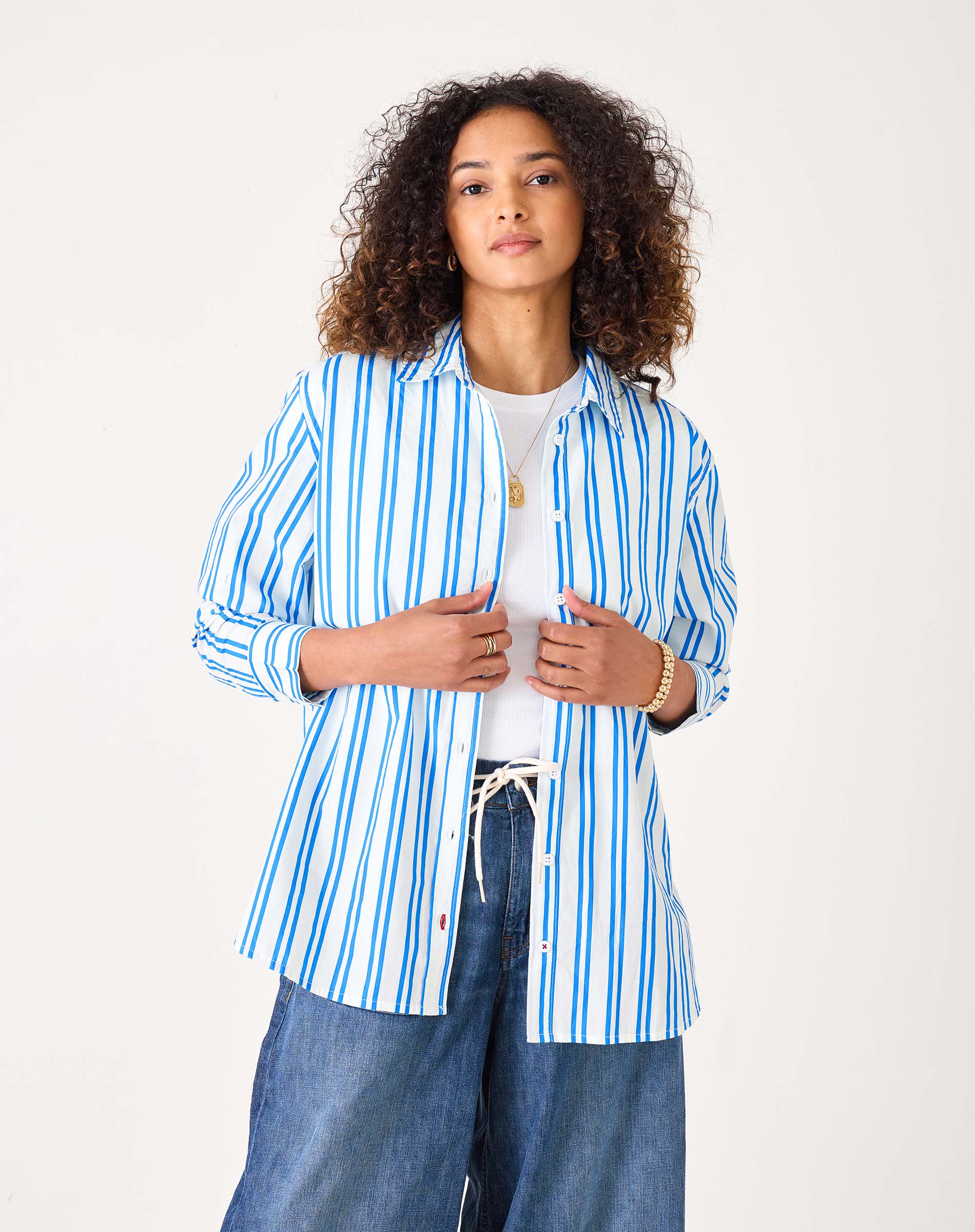 Brontë Relaxed Button Up Shirt