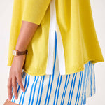 Women's Oversized Yellow Sweater Hello Sunshine Motto