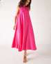 Women's Pink Maxi Dress Front View