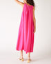 Women's Pink Maxi Dress Rear View