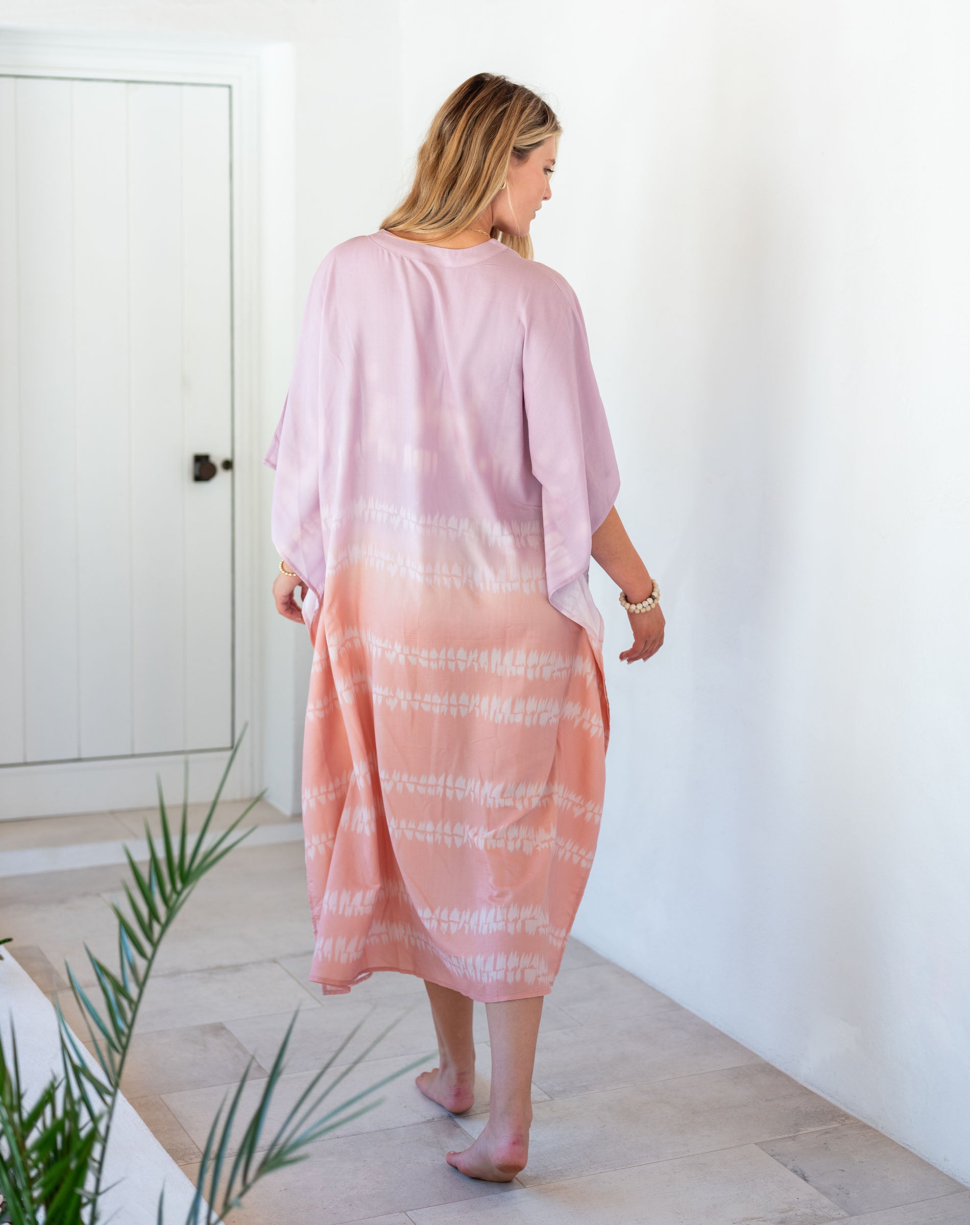 Mersea Women's Palm Springs Kaftan Maxi Dress in Sunset Glow Mersea Women's Palm Springs Kaftan Maxi Dress in Sunset Glow