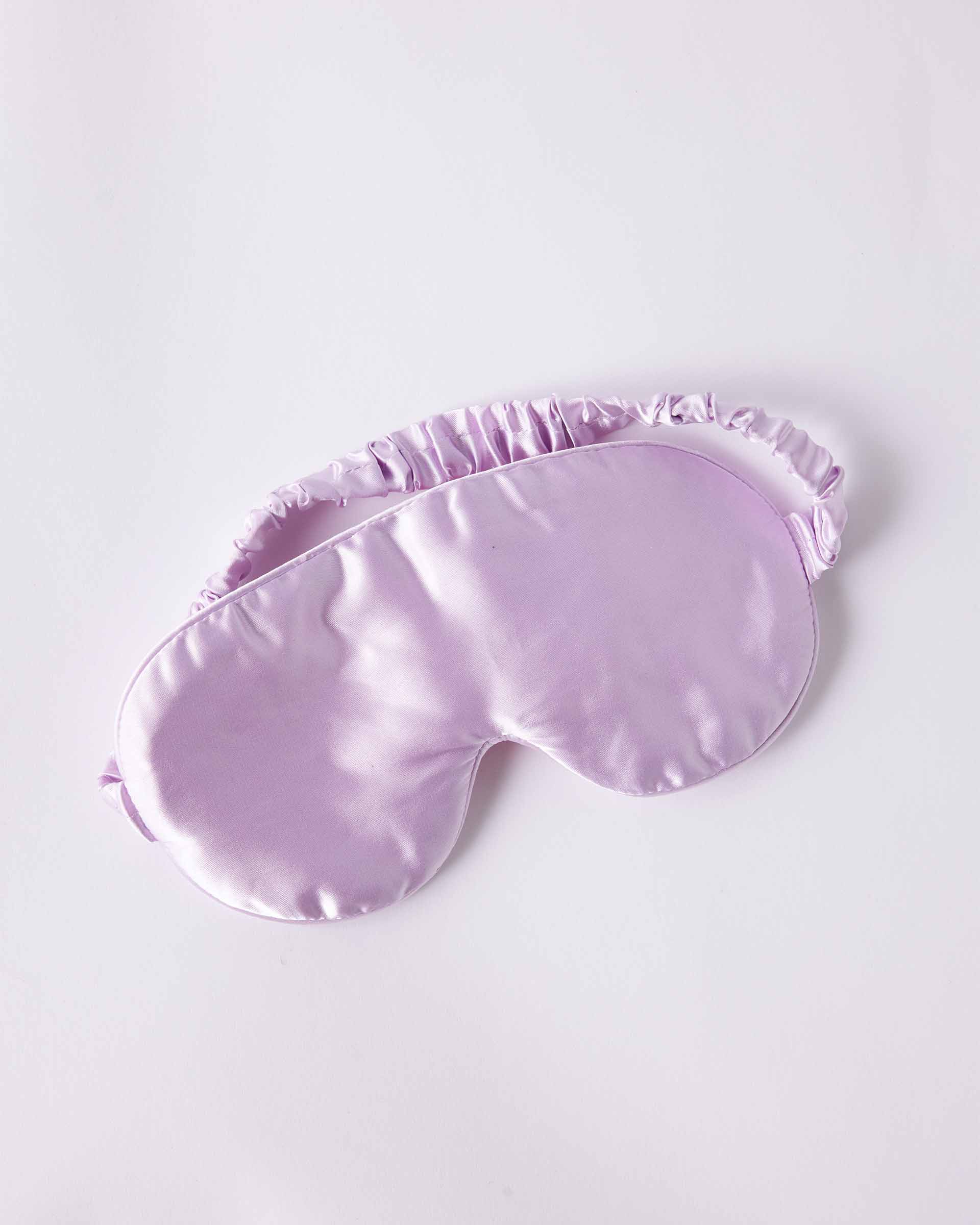 Women's Purple Satin Modal Sleep Mask