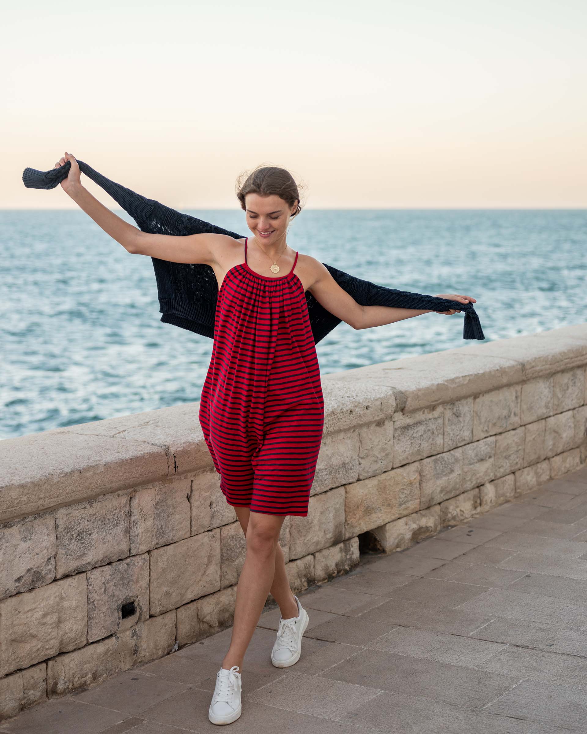 Sailor Slub Tee Dress