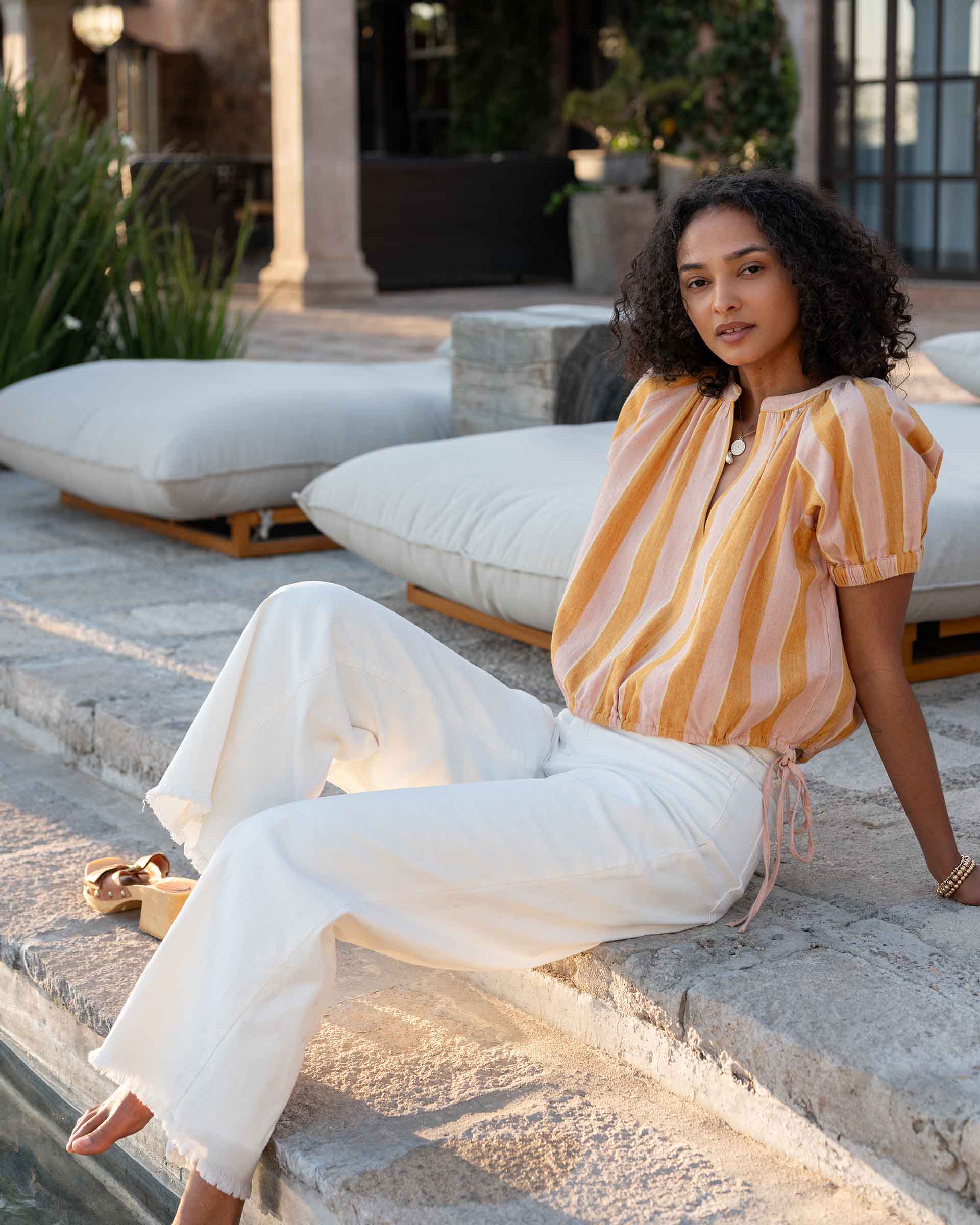 Poète Short Sleeve Top