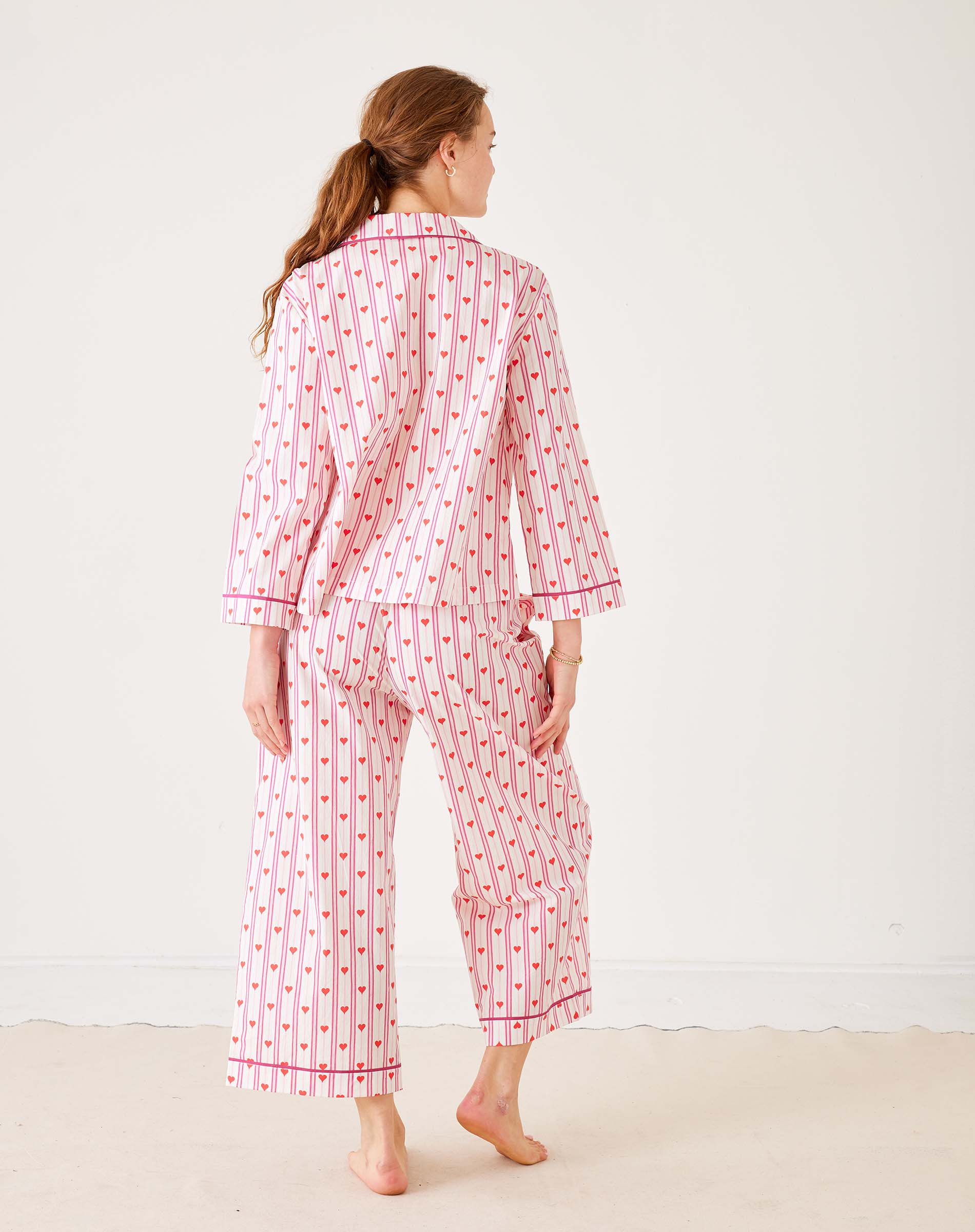 Women's Valentine's Day Heart Pajama Pant Set