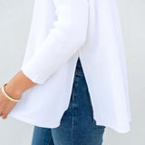 Women's White Oversized Sweater