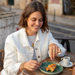 Women's White Denim Jean Jacket