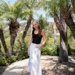 Women's White Maxi Skirt Vacation