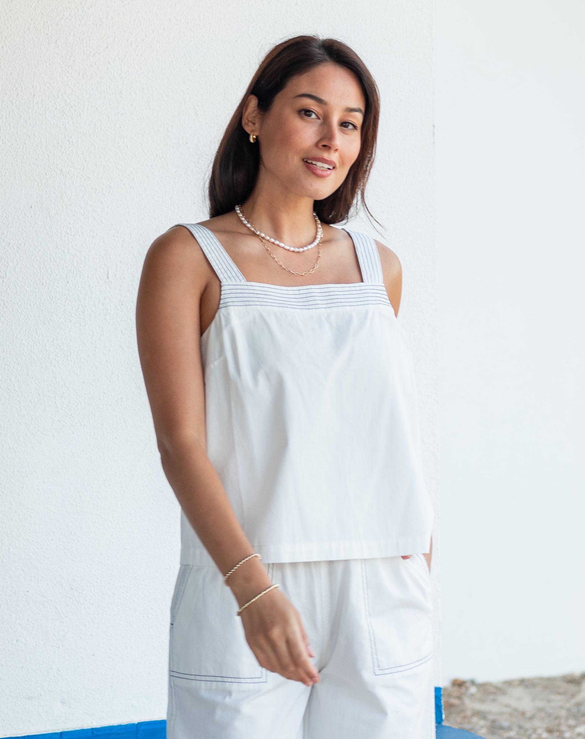 Jolie Square Neck Tank