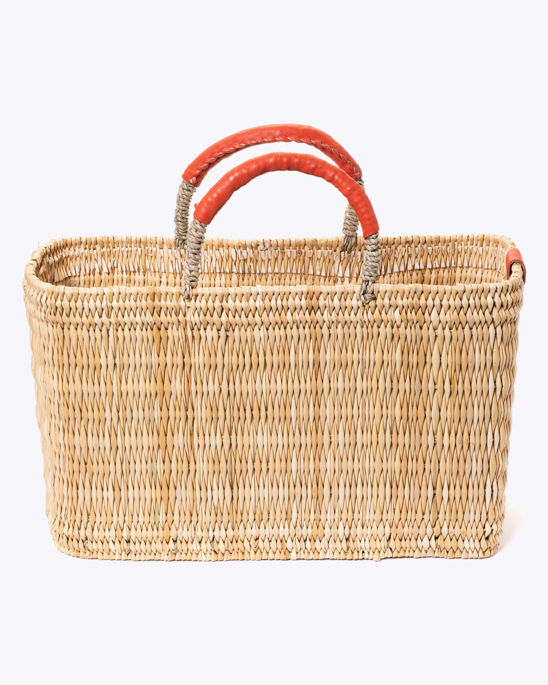 Handwoven Market Baskets For Home Décor Or Beach Days - MERSEA