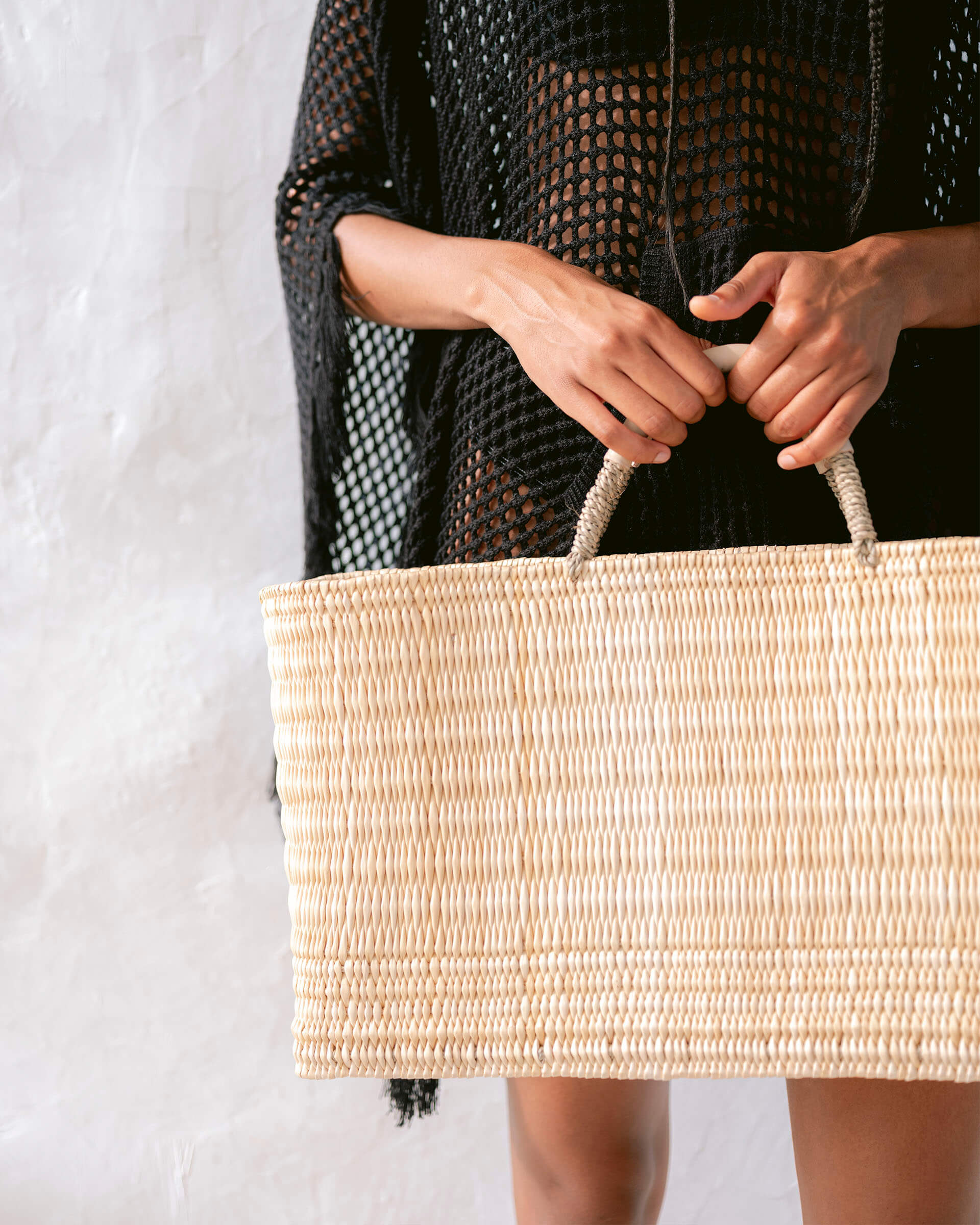 wholesale straw tote bags - large straw resort handbag