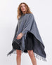 Women's One Size Gray Travel Wrap Front View Swing