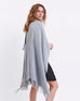 Women's One Size Light Gray Travel Wrap Side View